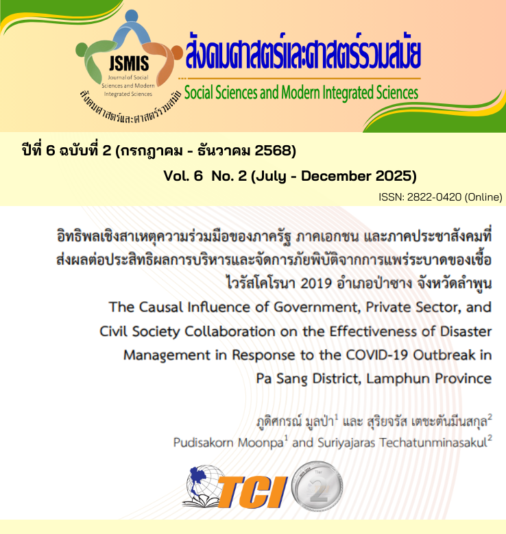 วารสารสังคมศาสตร์และศาสตร์รวมสมัย