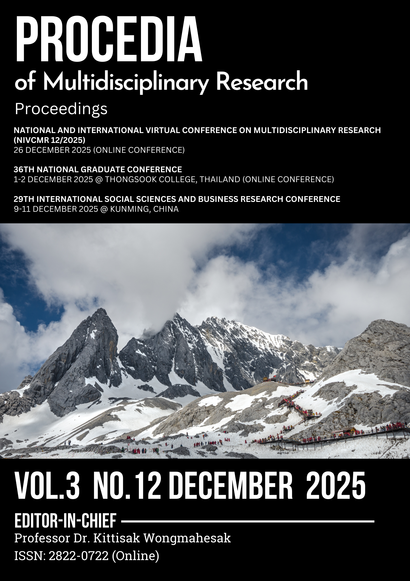 					View Vol. 3 No. 12 (2025): Procedia of Multidisciplinary Research (December 12/2025)
				