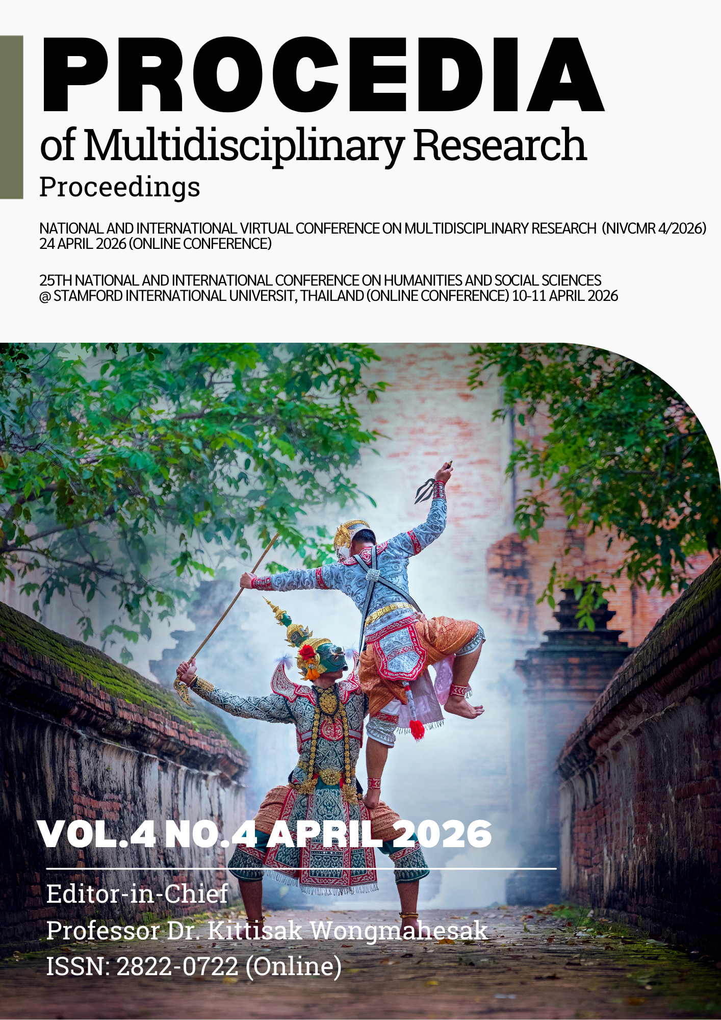 					View Vol. 4 No. 4 (2026): Procedia of Multidisciplinary Research (April 4/2026)
				